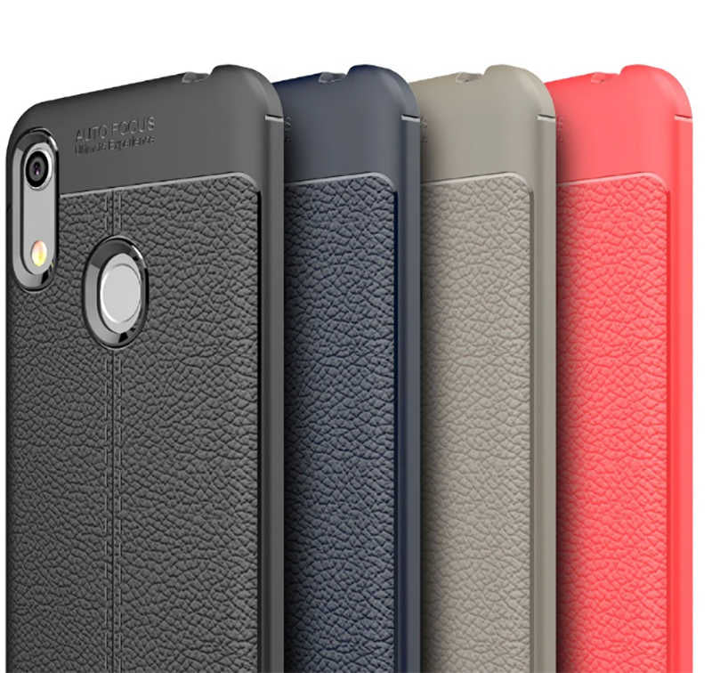 Huawei Honor 8A Kılıf Zore Niss Silikon Kapak Lacivert