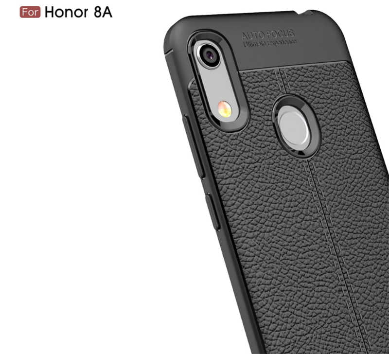 Huawei Honor 8A Kılıf Zore Niss Silikon Kapak Lacivert