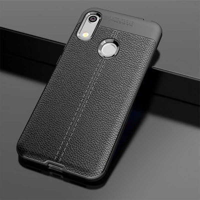 Huawei Honor 8A Kılıf Zore Niss Silikon Kapak Siyah