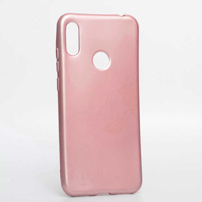 Huawei Honor 8A Kılıf Zore Premier Silikon Kapak Rose Gold