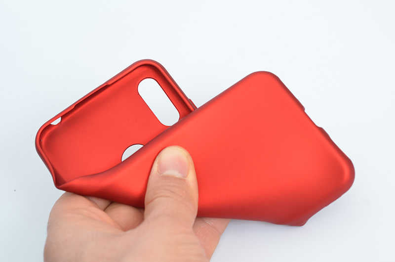 Huawei Honor 8A Kılıf Zore Premier Silikon Kapak Rose Gold