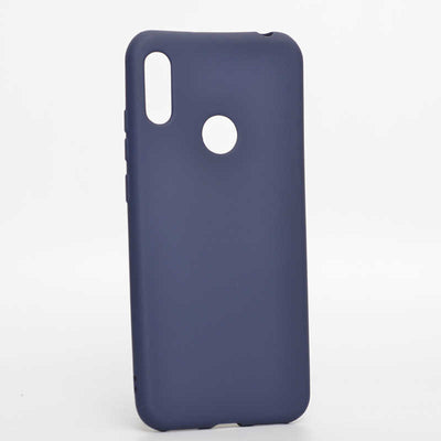 Huawei Honor 8A Kılıf Zore Premier Silikon Kapak Lacivert