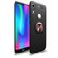 Huawei Honor 8A Kılıf Zore Ravel Silikon Kapak Siyah-Rose Gold