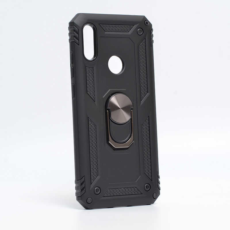 Huawei Honor 8A Kılıf Zore Vega Kapak Siyah