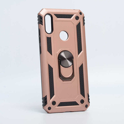 Huawei Honor 8A Kılıf Zore Vega Kapak Rose Gold