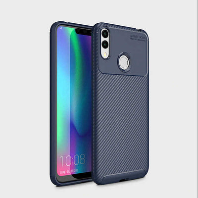 Huawei Honor 8C Kılıf Zore Negro Silikon Kapak Siyah
