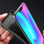 Huawei Honor 8C Kılıf Zore Negro Silikon Kapak Lacivert
