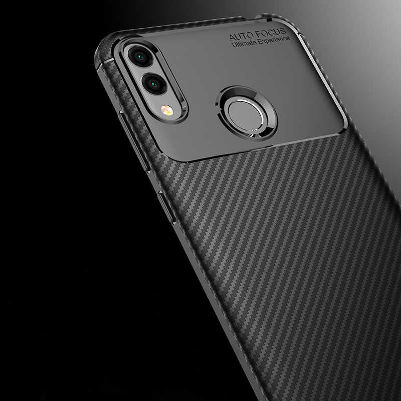 Huawei Honor 8C Kılıf Zore Negro Silikon Kapak Siyah