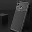 Huawei Honor 8C Kılıf Zore Negro Silikon Kapak Lacivert
