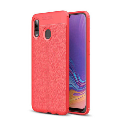 Huawei Honor 8C Kılıf Zore Niss Silikon Kapak Kırmızı