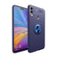 Huawei Honor 8C Kılıf Zore Ravel Silikon Kapak Siyah