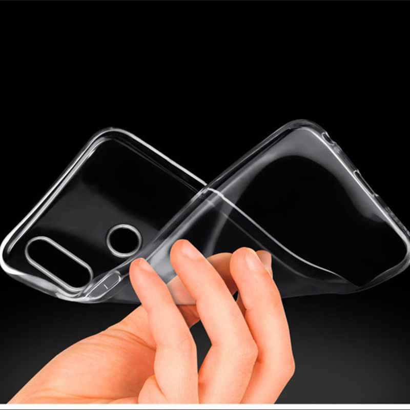 Huawei Honor 8X Kılıf Zore Süper Silikon Kapak Renksiz