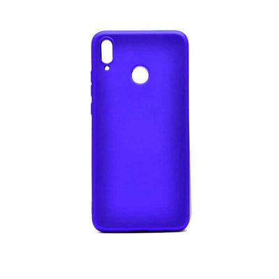 Huawei Honor 8X Kılıf Zore Premier Silikon Kapak Saks Mavi