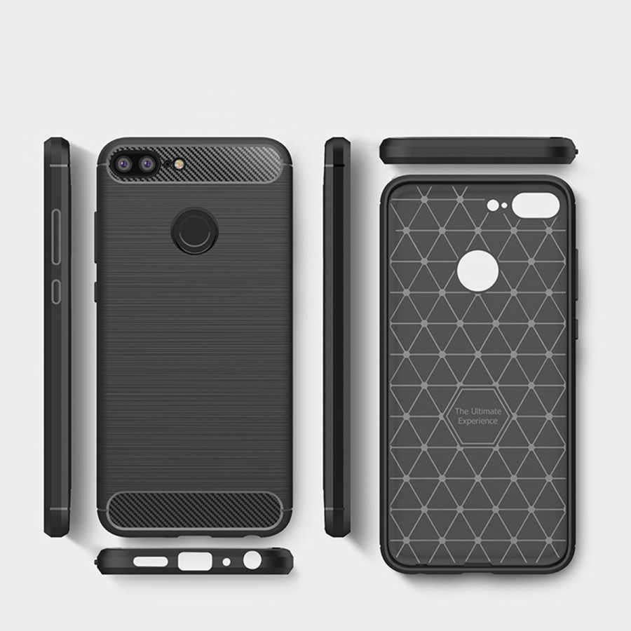 Huawei Honor 9 Lite Kılıf Zore Room Silikon Kapak Gri