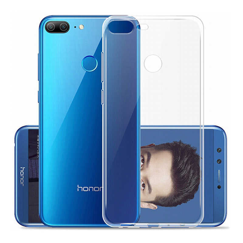 Huawei Honor 9 Lite Kılıf Zore Süper Silikon Kapak Renksiz