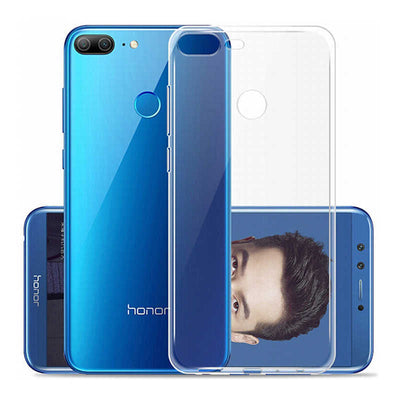 Huawei Honor 9 Lite Kılıf Zore Süper Silikon Kapak Renksiz