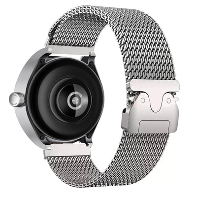 Huawei Honor Magic 2 46mm Zore KRD-100 22mm Titanyum Hasır Kordon Titanyum-Gümüş