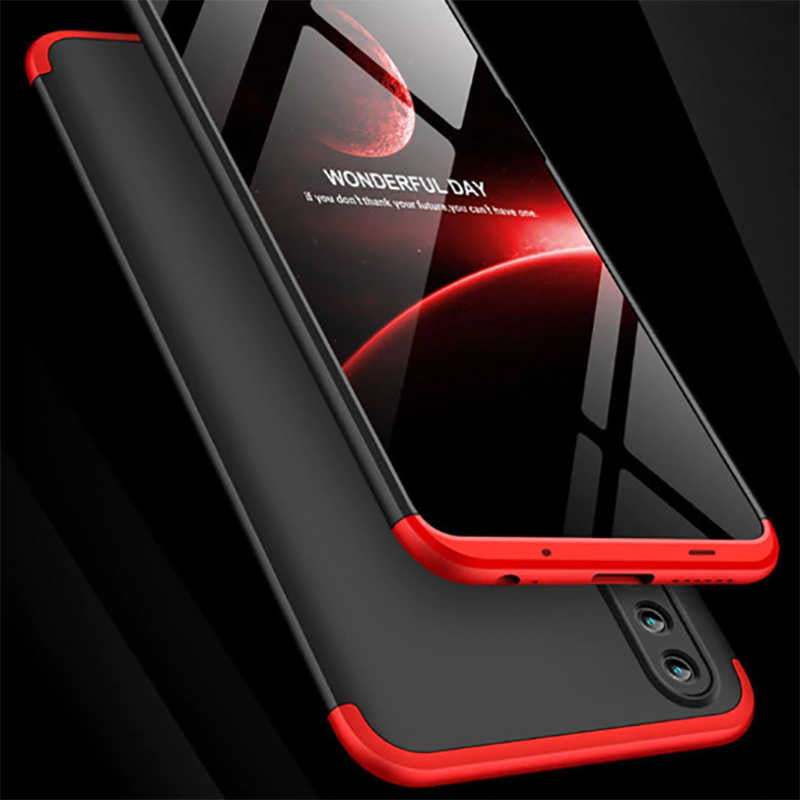 Huawei Honor Play Kılıf Zore Ays Kapak Siyah-Mavi