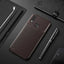 Huawei Honor Play Kılıf Zore Negro Silikon Kapak Kahverengi