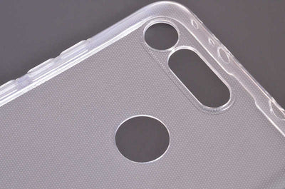 Huawei Honor View 20 Kılıf Zore Süper Silikon Kapak Renksiz