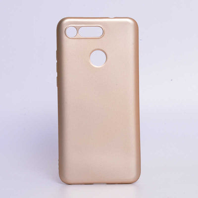 Huawei Honor View 20 Kılıf Zore Premier Silikon Kapak Gold