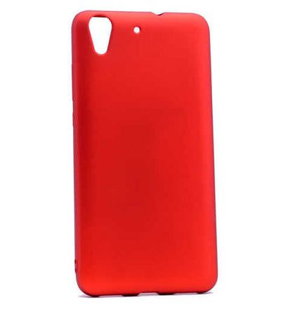 Huawei Honor Y6 II Kılıf Zore Premier Silikon Kapak Kırmızı