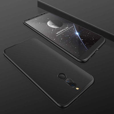 Huawei Mate 10 Lite Kılıf Zore Ays Kapak Siyah