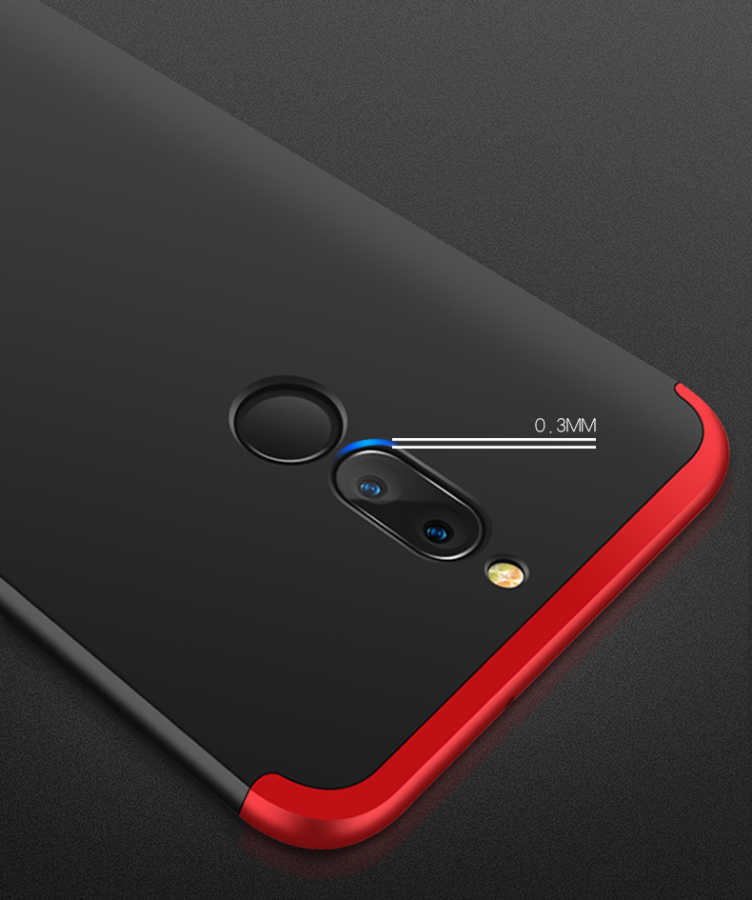 Huawei Mate 10 Lite Kılıf Zore Ays Kapak Kırmızı