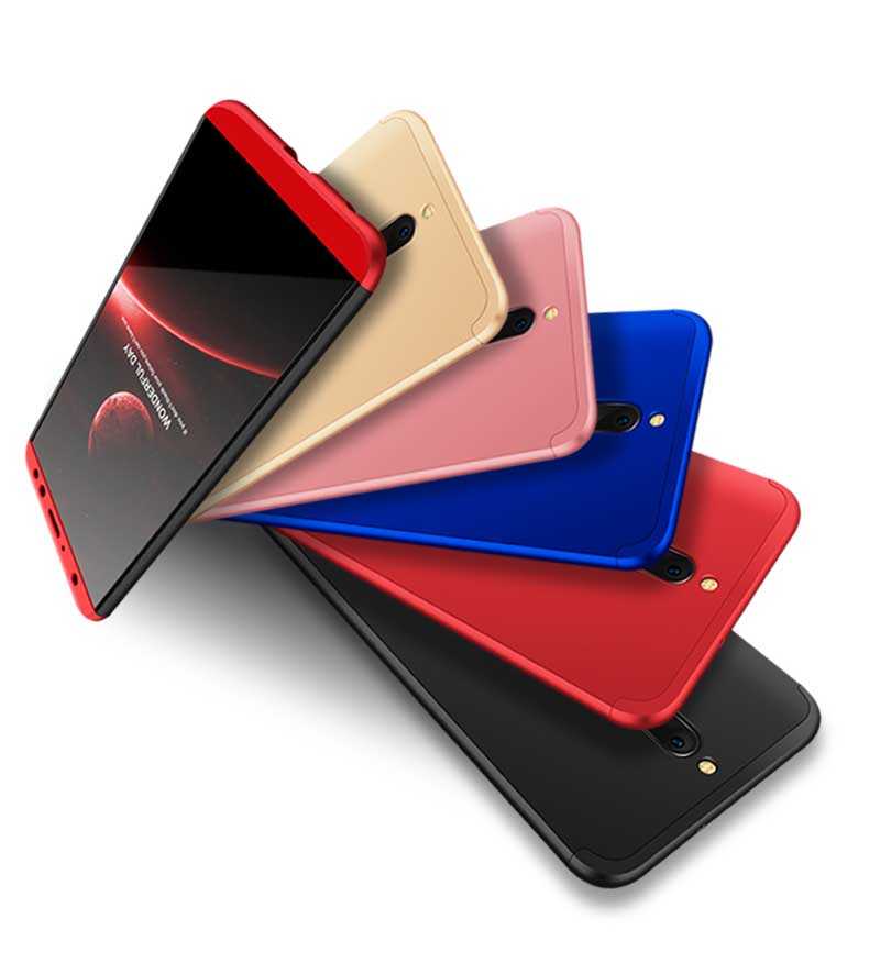 Huawei Mate 10 Lite Kılıf Zore Ays Kapak Siyah-Kırmızı