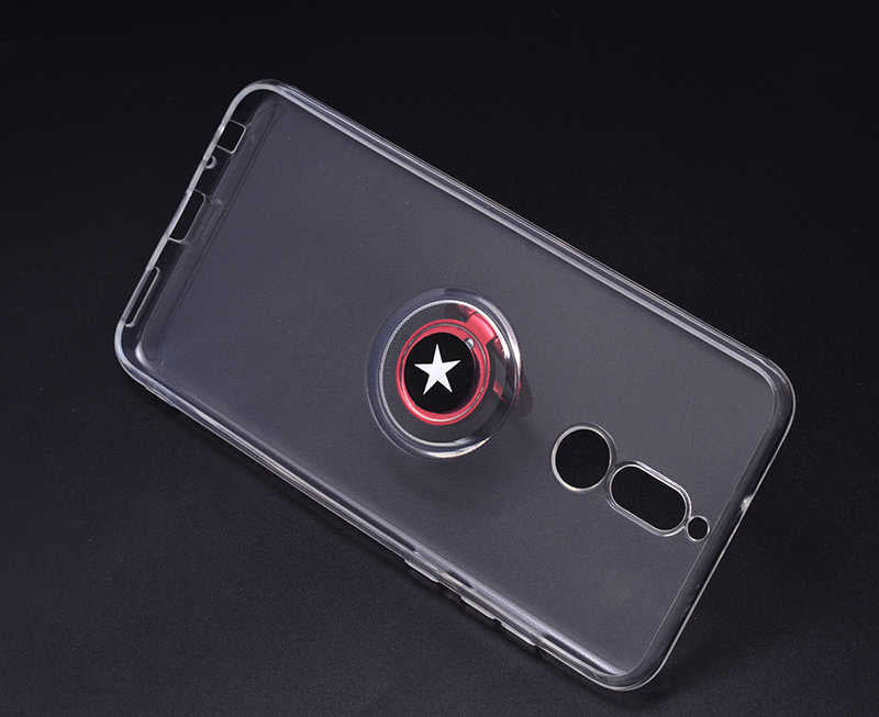 Huawei Mate 10 Lite Kılıf Zore Les Silikon Mavi