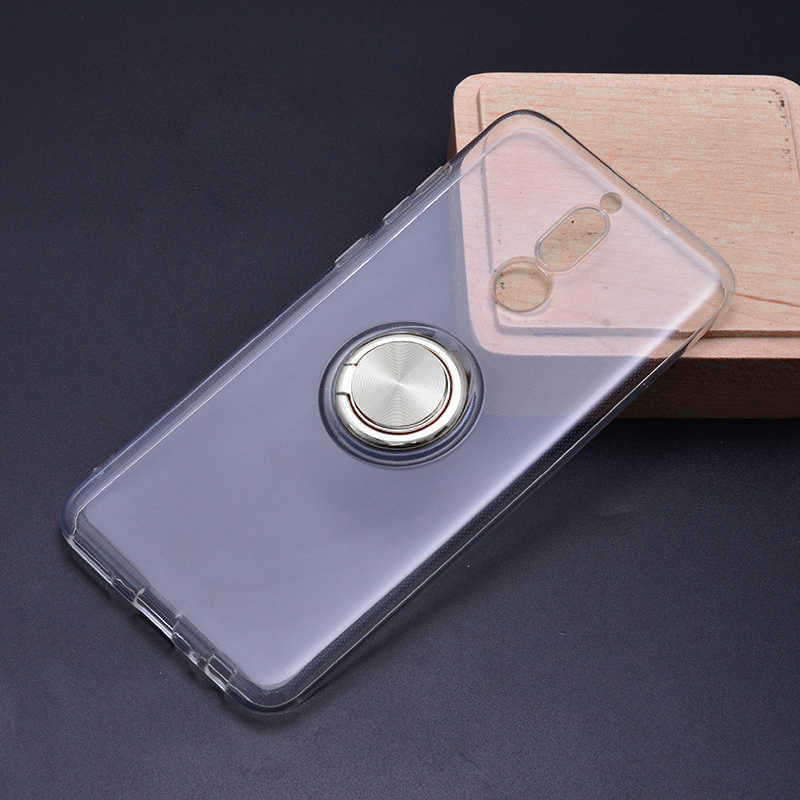 Huawei Mate 10 Lite Kılıf Zore Les Silikon Gri