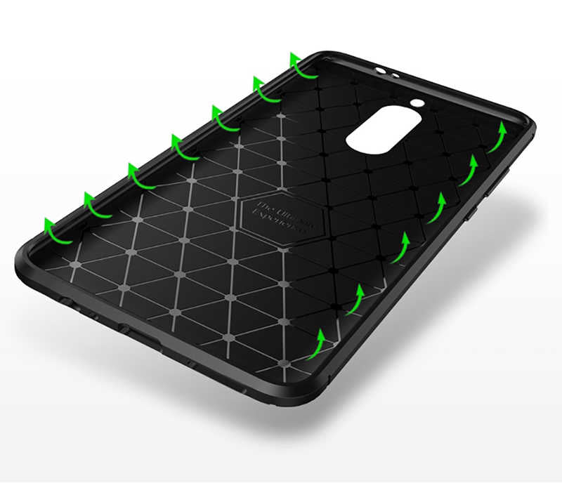 Huawei Mate 10 Lite Kılıf Zore Negro Silikon Kapak Lacivert