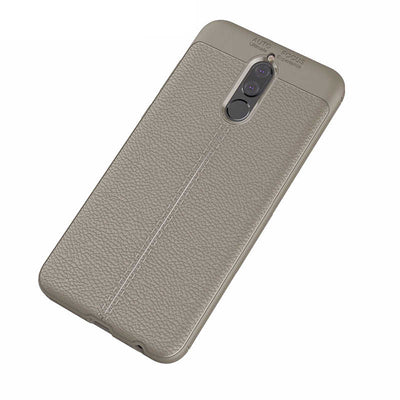 Huawei Mate 10 Lite Kılıf Zore Niss Silikon Kapak Gri
