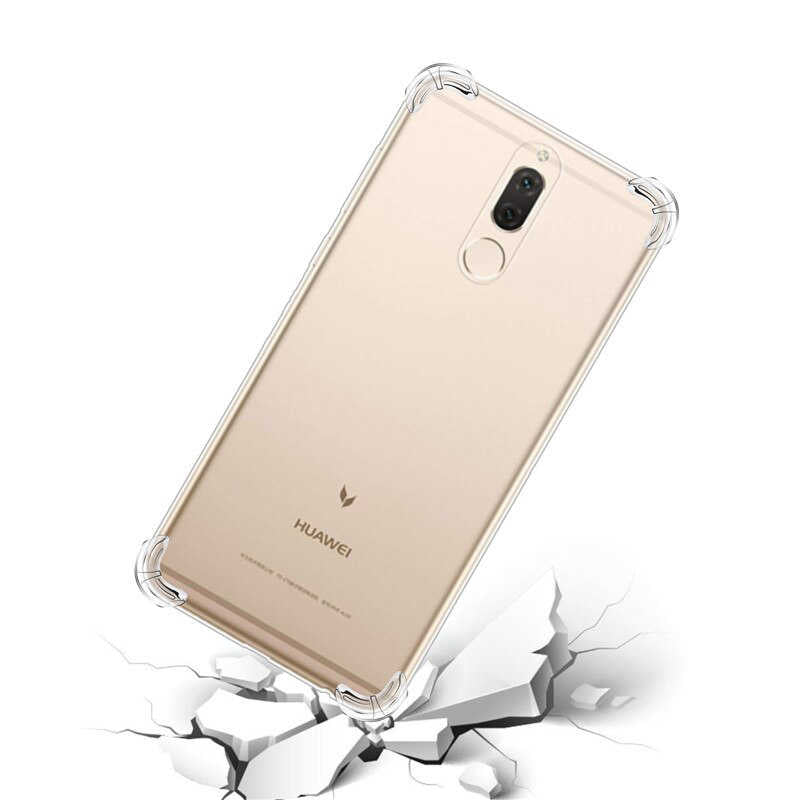 Huawei Mate 10 Lite Kılıf Zore Nitro Anti Shock Silikon Renksiz