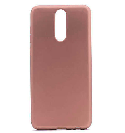 Huawei Mate 10 Lite Kılıf Zore Premier Silikon Kapak Rose Gold