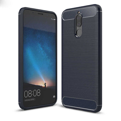 Huawei Mate 10 Lite Kılıf Zore Room Silikon Kapak Lacivert