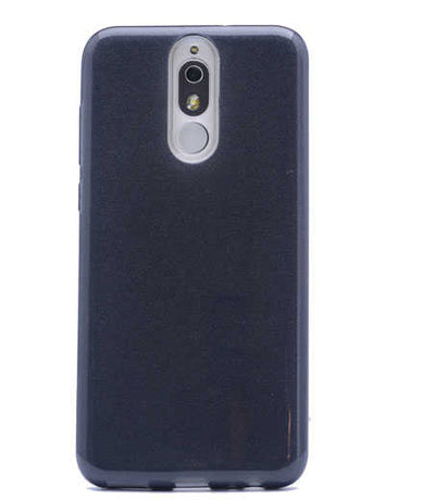 Huawei Mate 10 Lite Kılıf Zore Shining Silikon Siyah