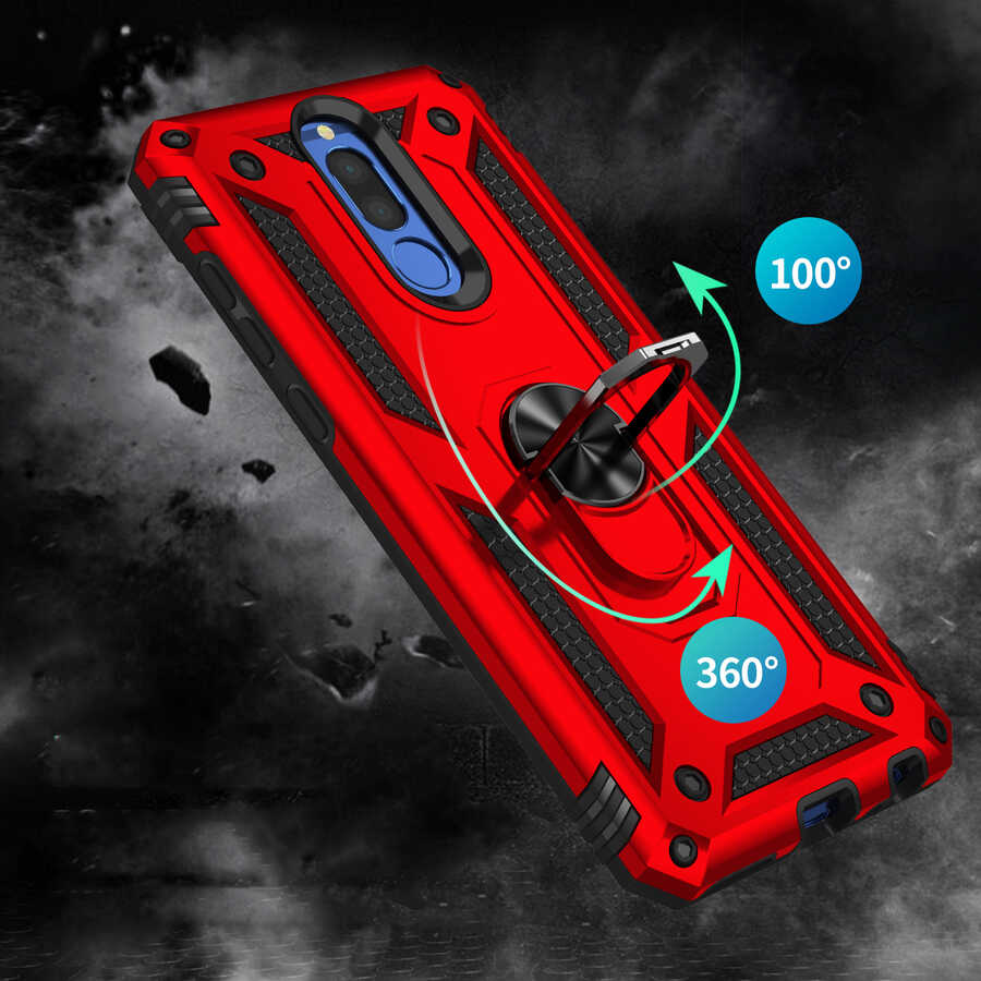 Huawei Mate 10 Lite Kılıf Zore Vega Kapak Mavi