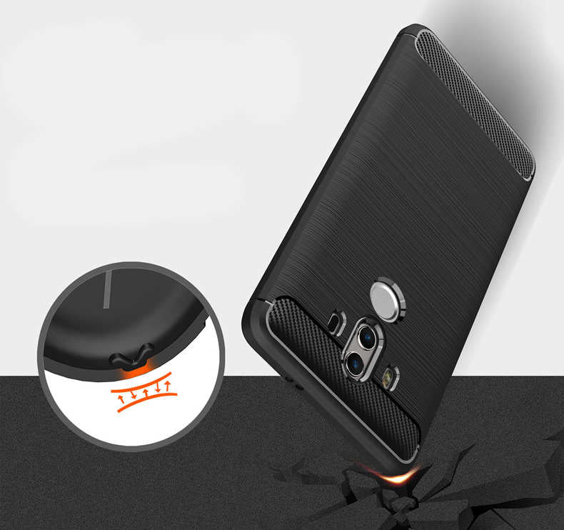 Huawei Mate 10 Pro Kılıf Zore Room Silikon Kapak Siyah