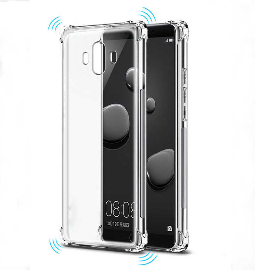 Huawei Mate 10 Pro Kılıf Zore Nitro Anti Shock Silikon Renksiz