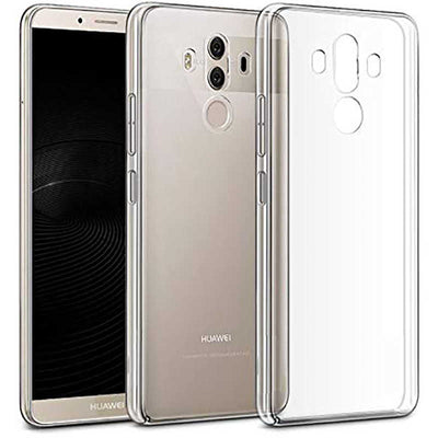 Huawei Mate 10 Pro Kılıf Zore Süper Silikon Kapak Renksiz