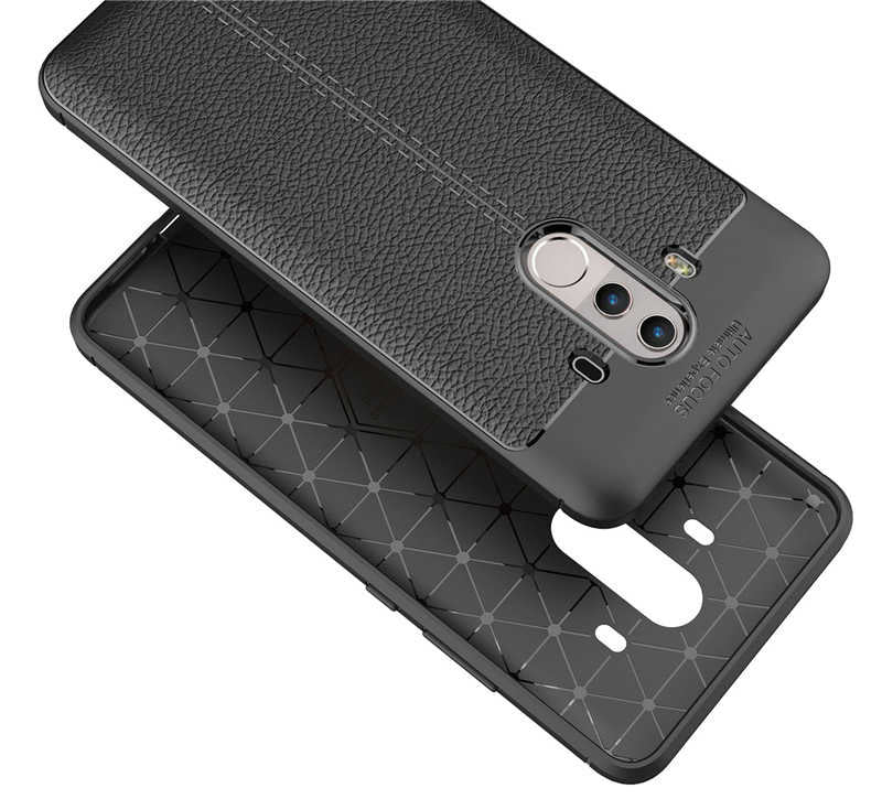 Huawei Mate 10 Pro Kılıf Zore Niss Silikon Kapak Siyah