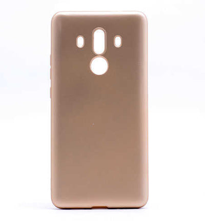 Huawei Mate 10 Pro Kılıf Zore Premier Silikon Kapak Gold