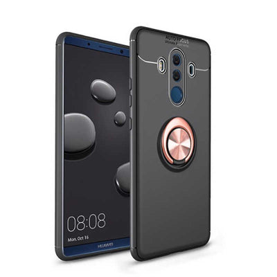 Huawei Mate 10 Pro Kılıf Zore Ravel Silikon Kapak Mavi