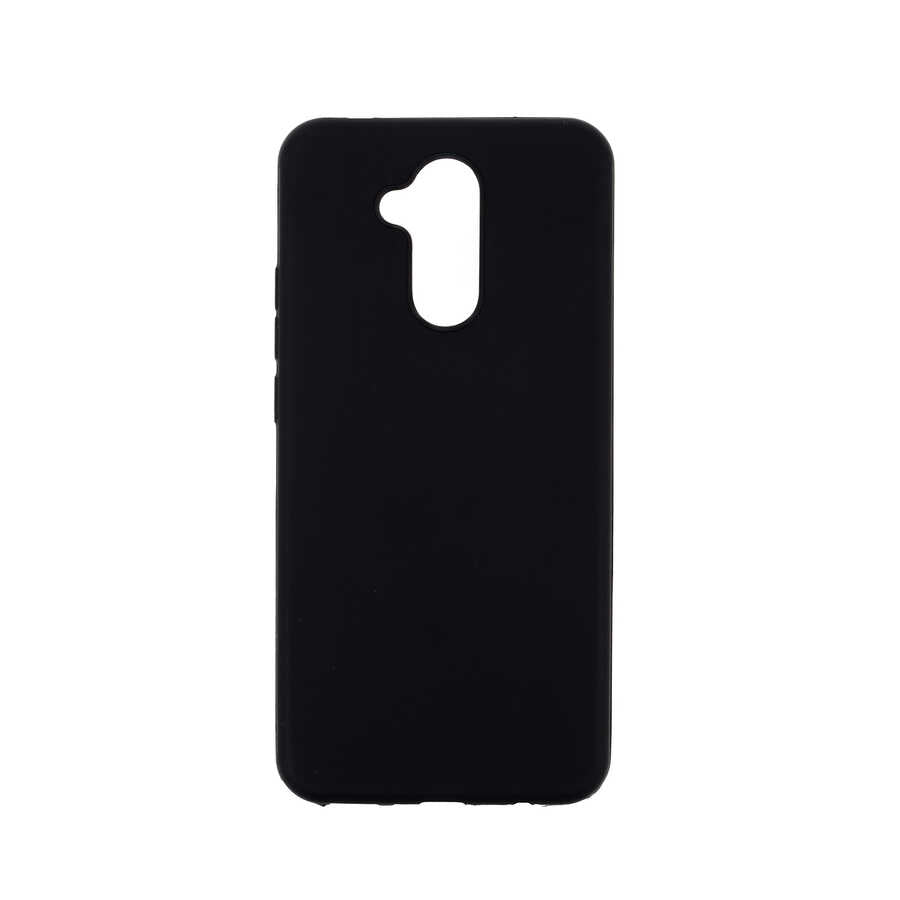 Huawei Mate 20 Lite Kılıf Zore Biye Silikon Siyah