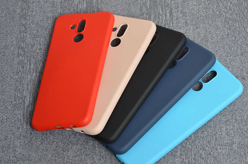 Huawei Mate 20 Lite Kılıf Zore İnci Silikon Lacivert