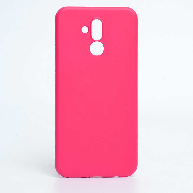 Huawei Mate 20 Lite Kılıf Zore İnci Silikon Pembe Koyu