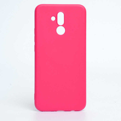 Huawei Mate 20 Lite Kılıf Zore İnci Silikon Pembe Koyu