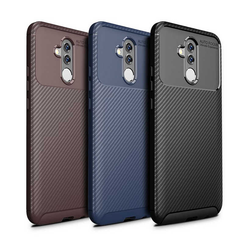 Huawei Mate 20 Lite Kılıf Zore Negro Silikon Kapak Siyah