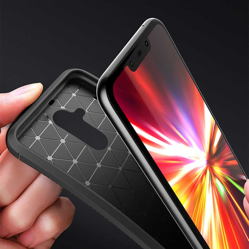 Huawei Mate 20 Lite Kılıf Zore Negro Silikon Kapak Siyah